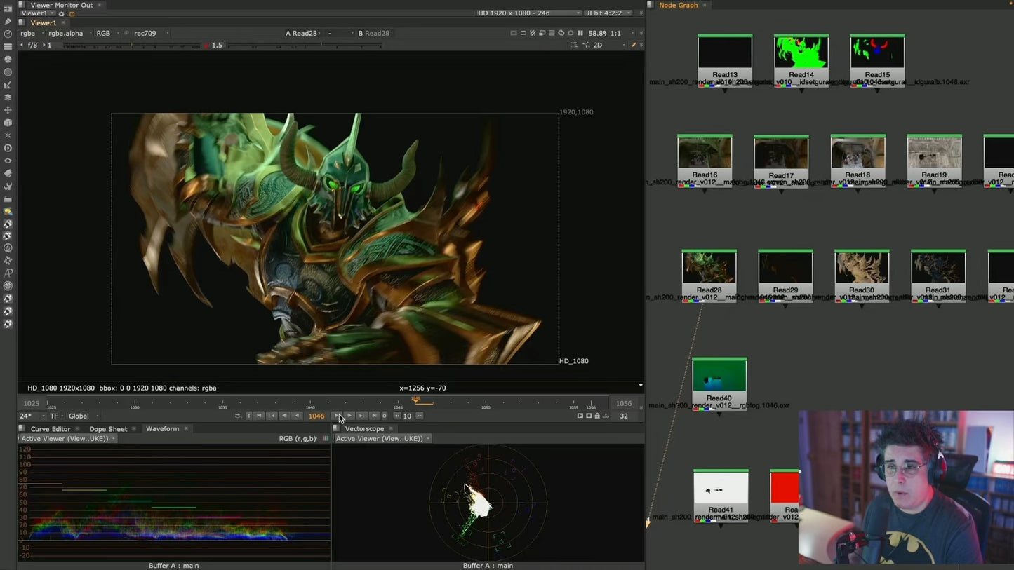 The Workshops: Nuke compositing online course with VFX Supervisor Hugo Guerra