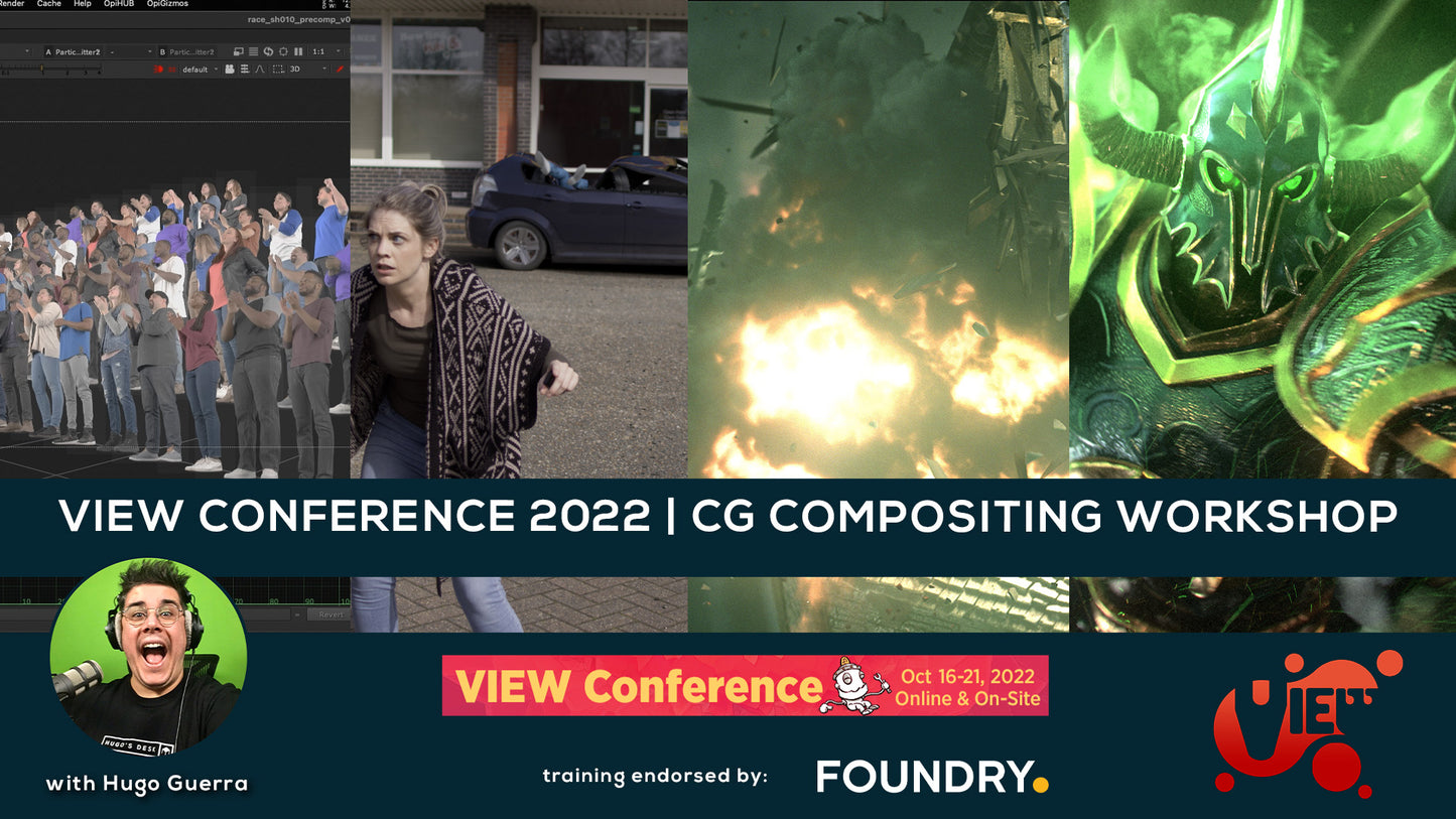 The Workshops: Nuke compositing online course with VFX Supervisor Hugo Guerra